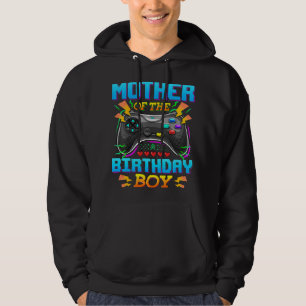 Veste À Capuche Mère De L'Anniversaire Garçon Niveau Joueur Déverr