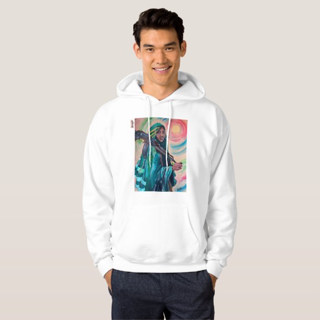 Veste À Capuche "Mère de l'Érythrée" (Devant entier)