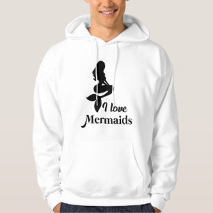 Veste À Capuche Mermaid Girl Mermaids mignon Mer drôle Cadeau d'an