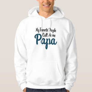 Veste À Capuche Mes personnes préférées m'appellent Papa   Drôle d