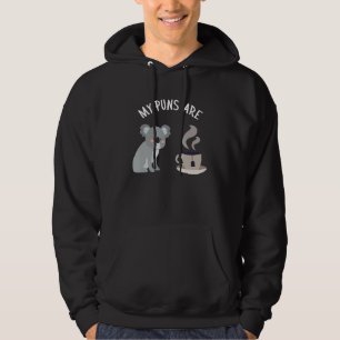 Veste À Capuche Mes Puns Sont Koala Tea Pun Koala Oear Animal 5