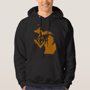 Veste À Capuche Michigan Masons Grand Lodge F&am Freemason Père