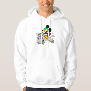 Veste À Capuche Mickey français Joyeux sur Vespa