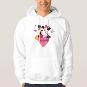 Veste À Capuche Mickey & Minnie   XOXO Valentine