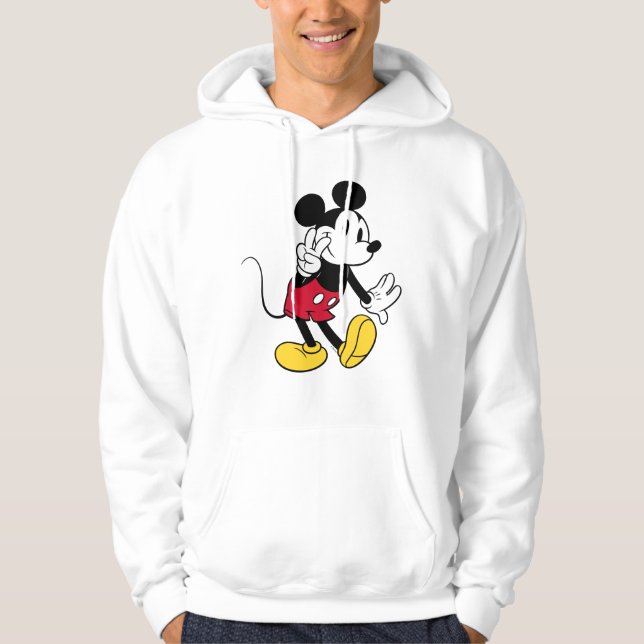Veste À Capuche Mickey Mouse | Paix (Devant)