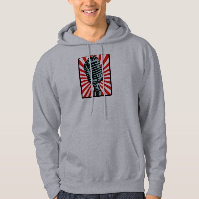 Veste À Capuche Microphone de cru de Shure 55S (Devant)