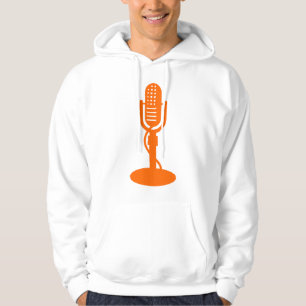 Veste À Capuche Microphone - orange