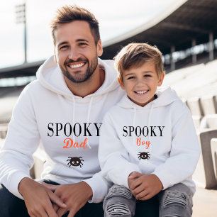 Veste À Capuche Mignon Éffrayant papa famille Araignée d'Halloween