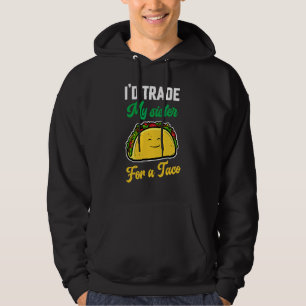 Veste À Capuche Mignon Je Troquerais Ma Soeur Contre Des Tacos Sar