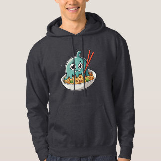 Veste À Capuche Mignon monstre Sushi Kawaii Dessin animé Amateur d