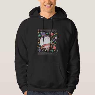 Veste À Capuche Mignonne bonhomme de neige festive bulle de tête f