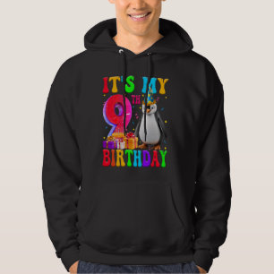 Veste À Capuche Mignonne C'est mon 9e anniversaire Anniversaire de