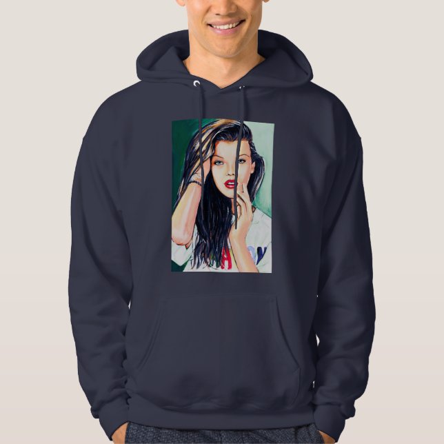 Veste À Capuche Milla Jovovich T-shirt Milla Jovovich (Devant)