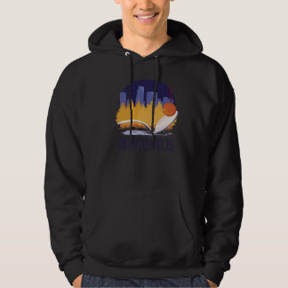Veste À Capuche Minneapolis Minnesota skyline motif