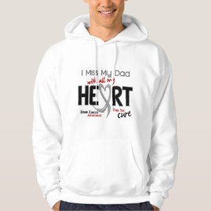Veste À Capuche MLLE MY DAD du cancer du cerveau I