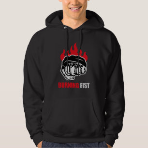 Veste À Capuche MMA Fighter Burning Fist