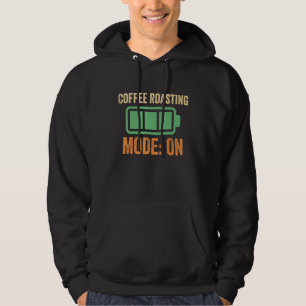 Veste À Capuche Mode de torréfaction du café sur conception de bat