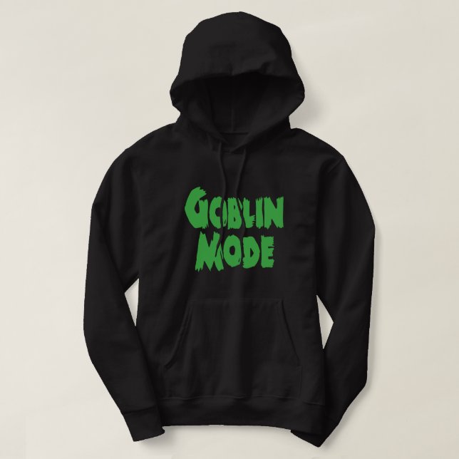 VESTE À CAPUCHE MODE GOBLIN (Design devant)