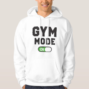 Veste À Capuche Mode Gym Activé Graphique de Style de Vie Fitnes