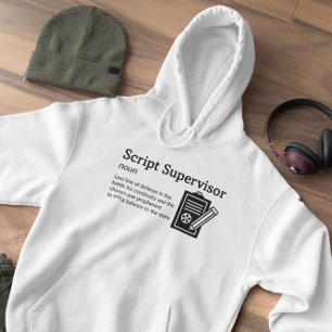 Veste À Capuche Mode lumière de définition du superviseur de scrip
