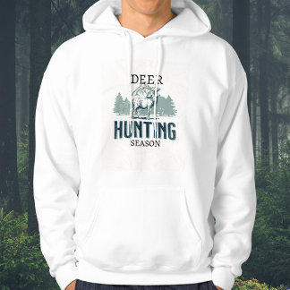 Veste À Capuche Modern Deer Hunting Season Personalize