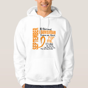 Veste À Capuche Mois de conscience de leucémie tous les mois pour