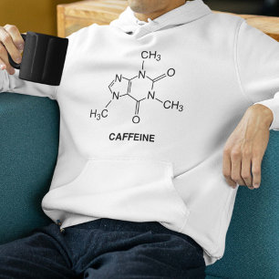Veste À Capuche Molécule de caféine