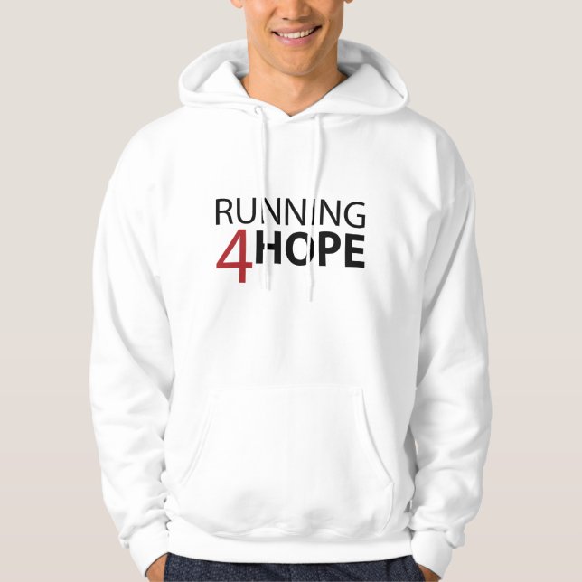 Veste À Capuche Moletom Running4Hope (Devant)