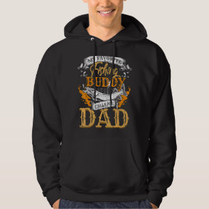 Veste À Capuche Mon ami de pêche préféré m'appelle papa père's Da