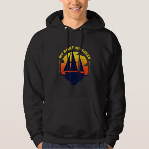 Veste À Capuche Mon bateau Mes règles Capitaine Ponton de bateau