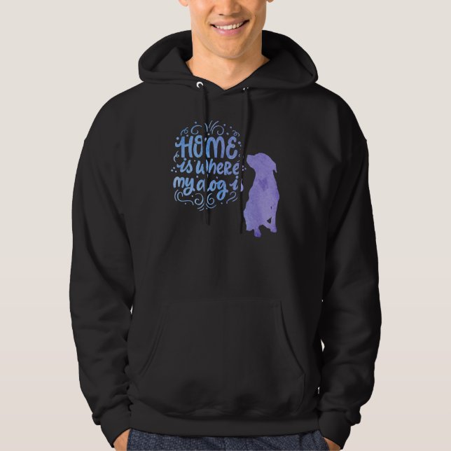 Veste À Capuche Mon Chien Est Le Labrador Retriever Illgraper (Devant)