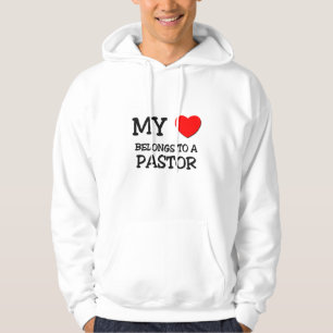 Veste À Capuche Mon coeur appartient à un PASTEUR