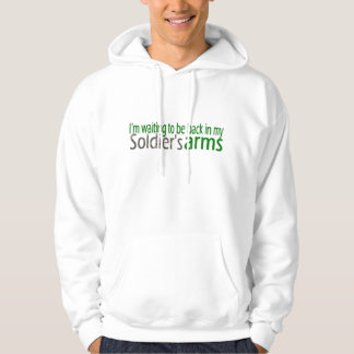 Veste À Capuche Mon coeur est l'armée déployée G/f