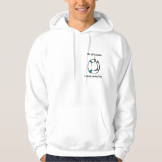 VESTE À CAPUCHE MON MAÎTRE NAGEUR, PROMENADES SUR L'EAU