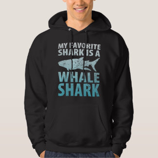 Veste À Capuche Mon Requin Préféré Est Un requin-baleine Océan