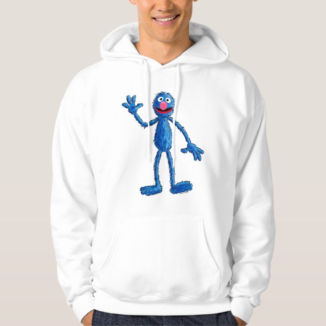 Veste À Capuche Monster à la fin de cette histoire | Grover (Devant)