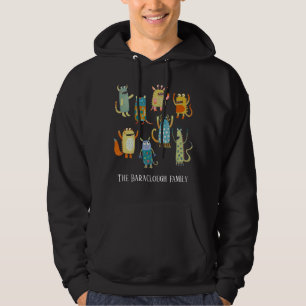 Veste À Capuche Monstres amusants Personnalisé