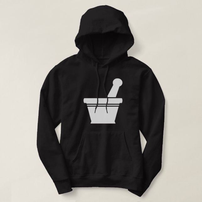 Veste À Capuche Mortier et pilon (Design devant)