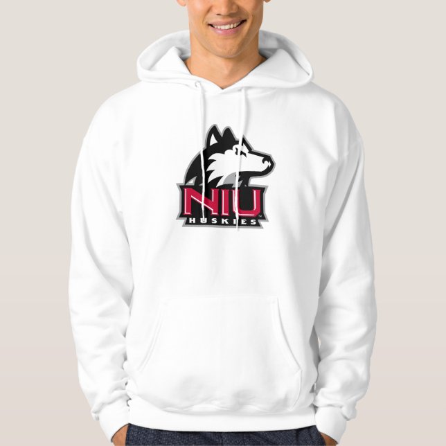 Veste À Capuche Mot-symbole NIU Huskies (Devant)