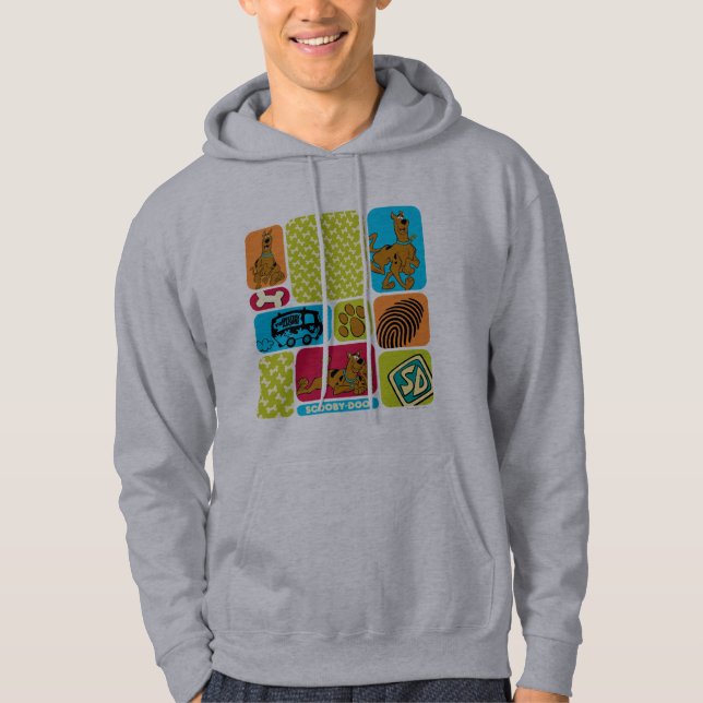 Veste À Capuche Motif de mystère Scooby-Doo (Devant)