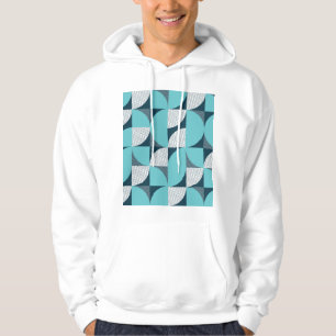 Veste À Capuche Motif géométrique créatif