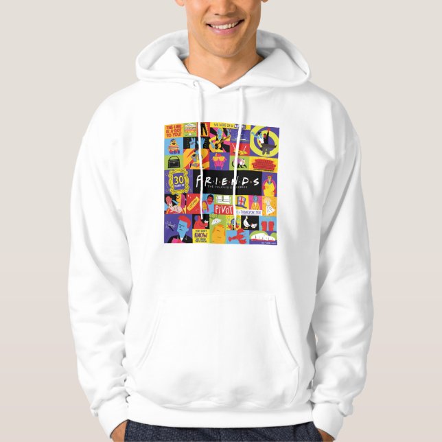Veste À Capuche Motif Iconic FRIENDS™ (Devant)