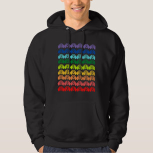 Veste À Capuche Motif Rainbow Dachshund