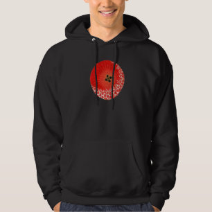 Veste À Capuche Motifs japonais traditionnels Fleurs de cerisier P