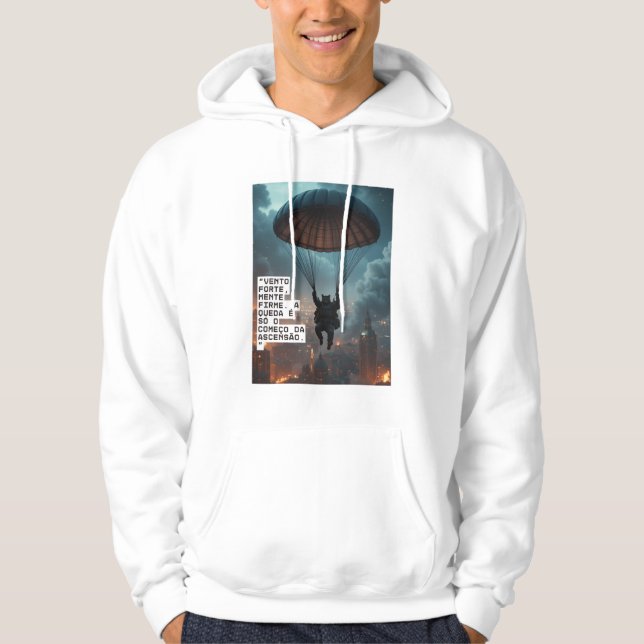 Veste À Capuche Motivação Sempre! (Devant)