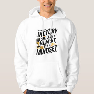 Veste À Capuche Motivation de l'état d'esprit de la victoire