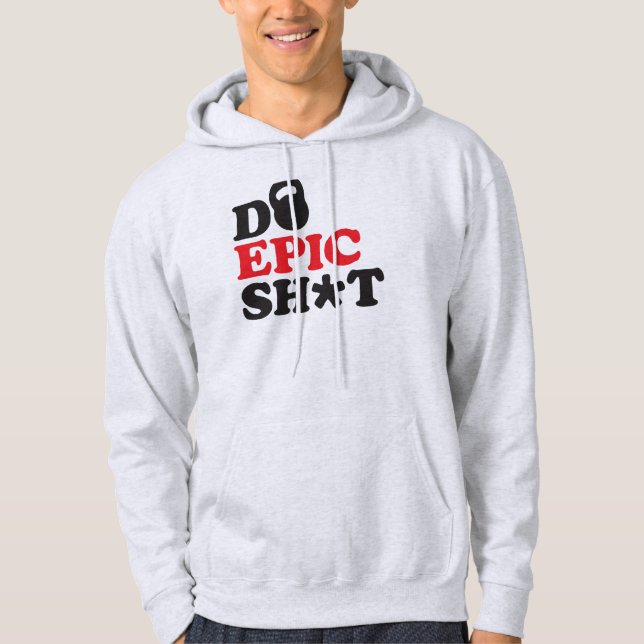Veste À Capuche Motivation physique de l'entraînement (Kettlebell) (Devant)