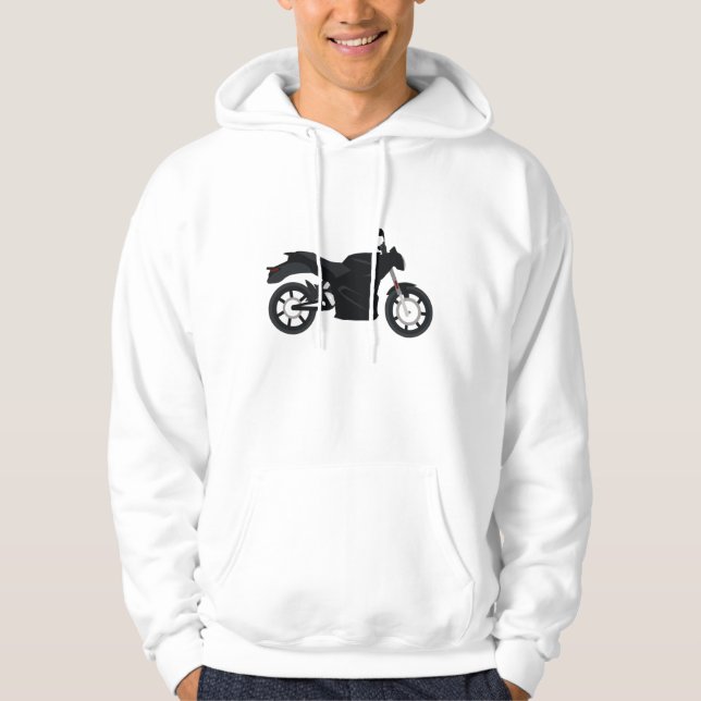 Veste À Capuche Motorcycle (Devant)