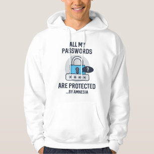 Veste À Capuche Mots de passe d'amnésie