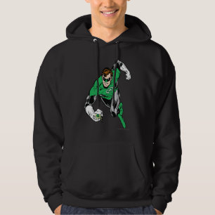 Veste À Capuche Mouche de lanterne verte en avant